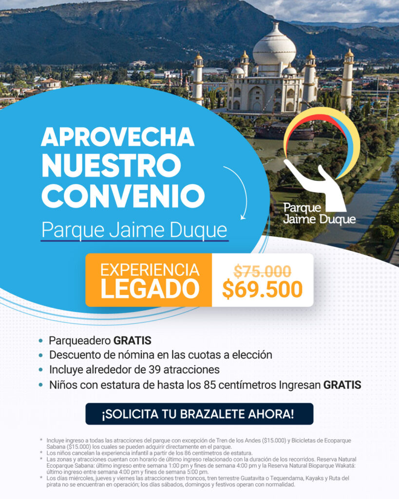 Convenio Parque Jaime Duque: Experiencia Legado ahora a $69.500; parqueadero gratis y cerca de 39 atracciones.